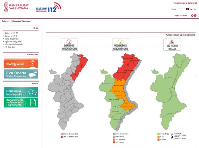 gva112 gota fria 20-10-18